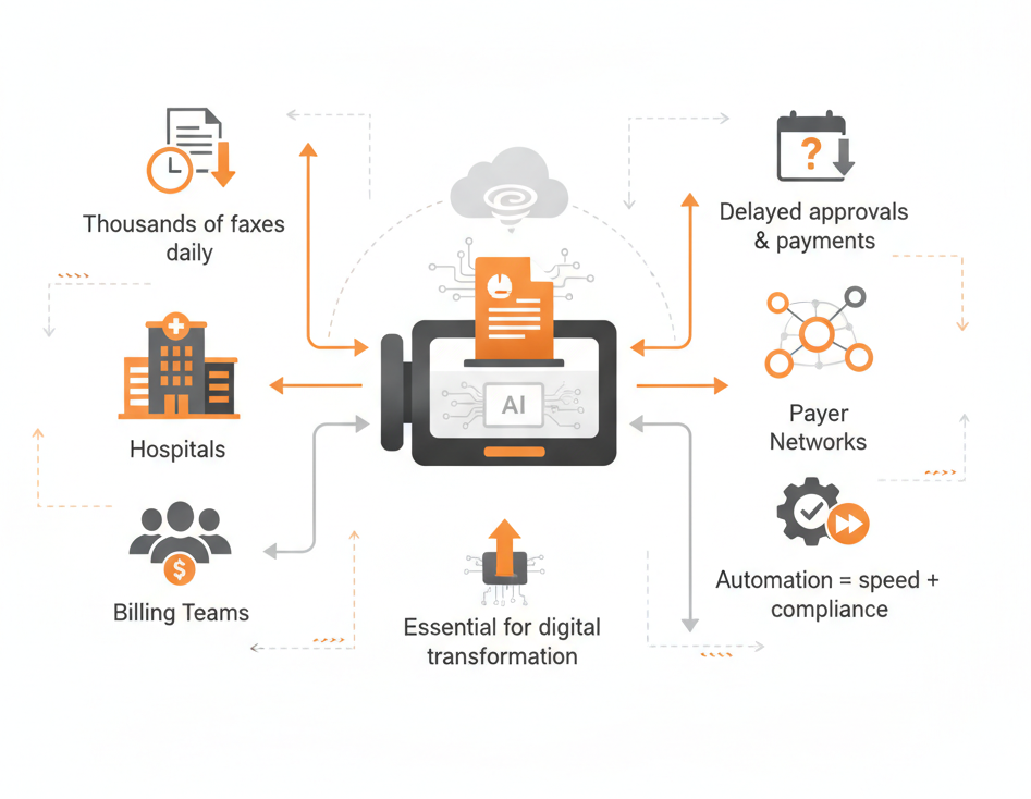 Fax is Still the Backbone of Healthcare Fax is Still the Backbone of Healthcare