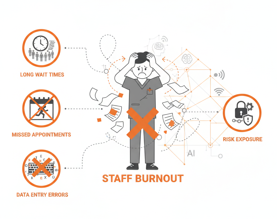 The Hidden Costs of Manual Scheduling Patient Scheduling Automation dashboard for healthcare appointments