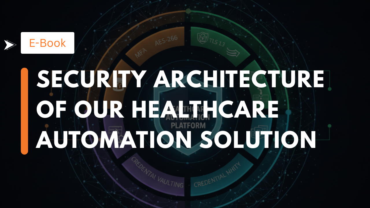 Security Architecture of Our Healthcare Automation Solution