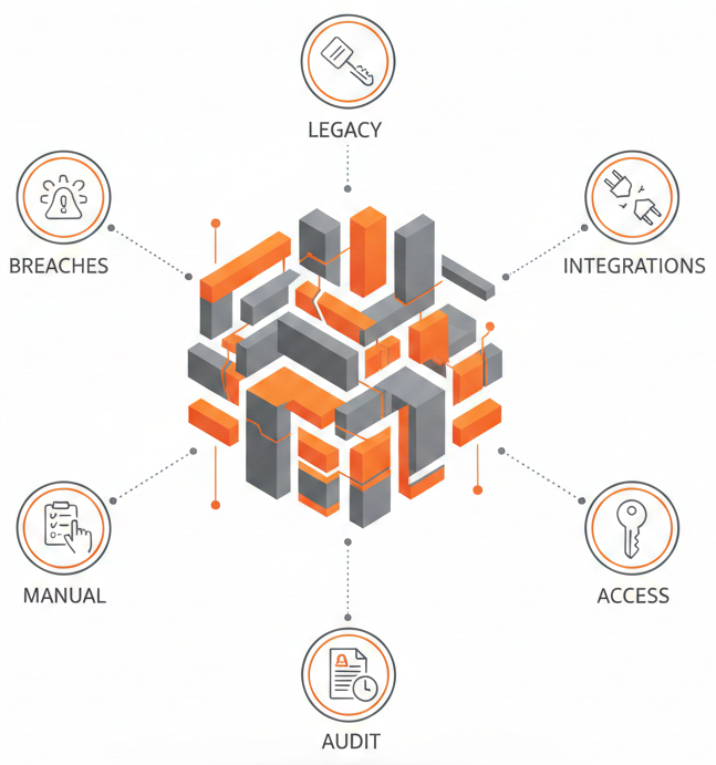 Security Architecture of Our Healthcare Automation Solution