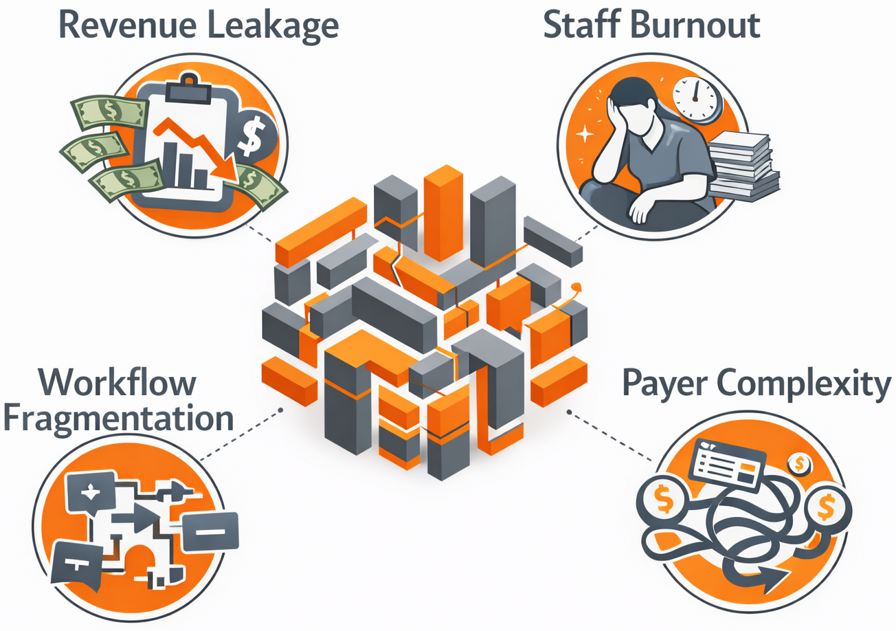 U.S. Healthcare Operational Pain Points Importance of Accurate Charge Capture