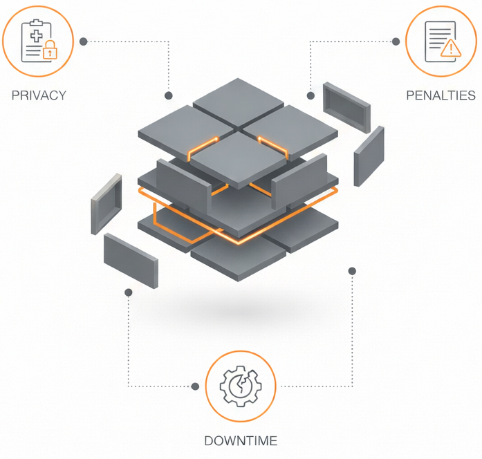 Common Security Risks in Digital Healthcare Workflows