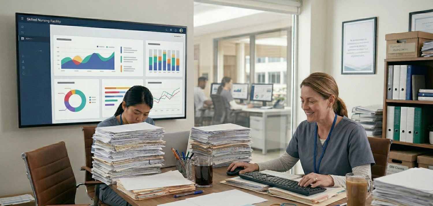 Manual claim review process slowing down Skilled Nursing Facility (SNF) claim submissions and delaying reimbursements